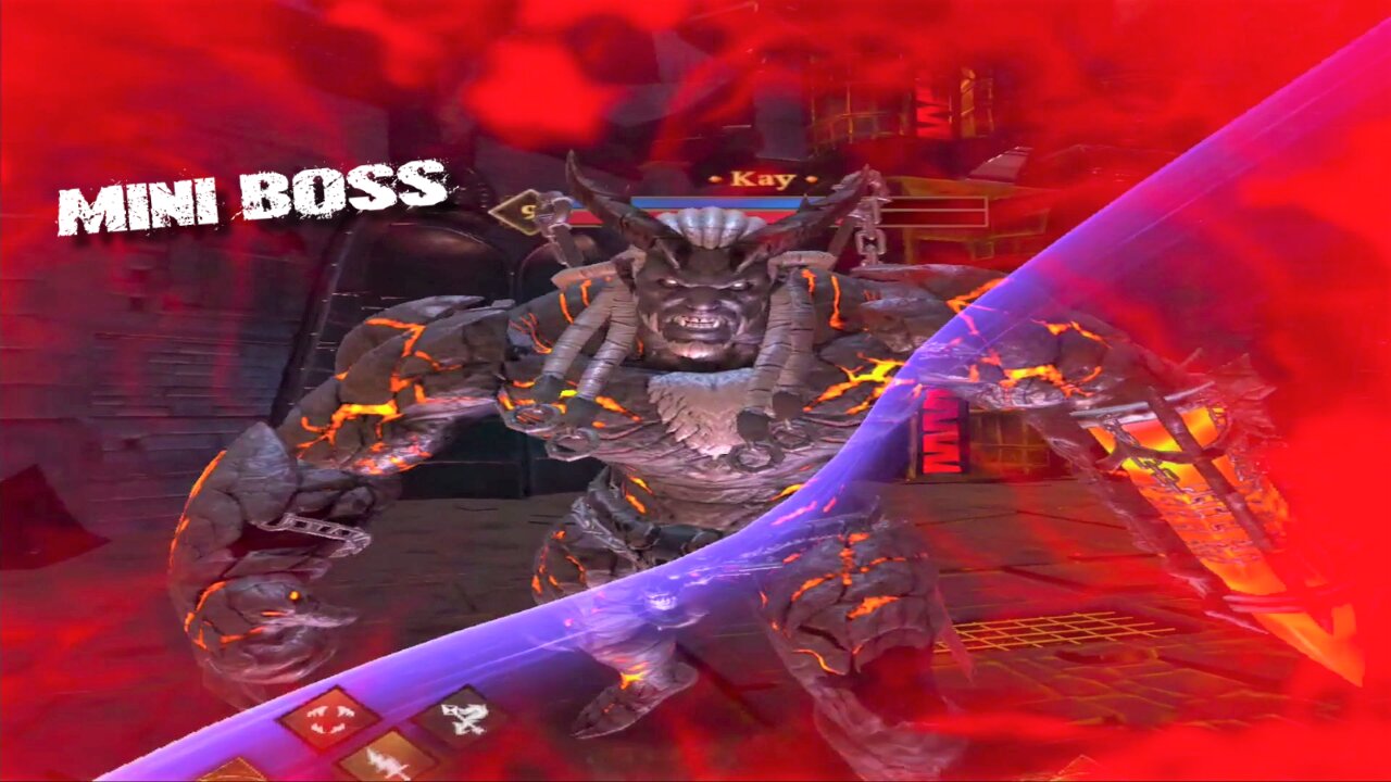 Kay, Mini Boss Fight, Darksword