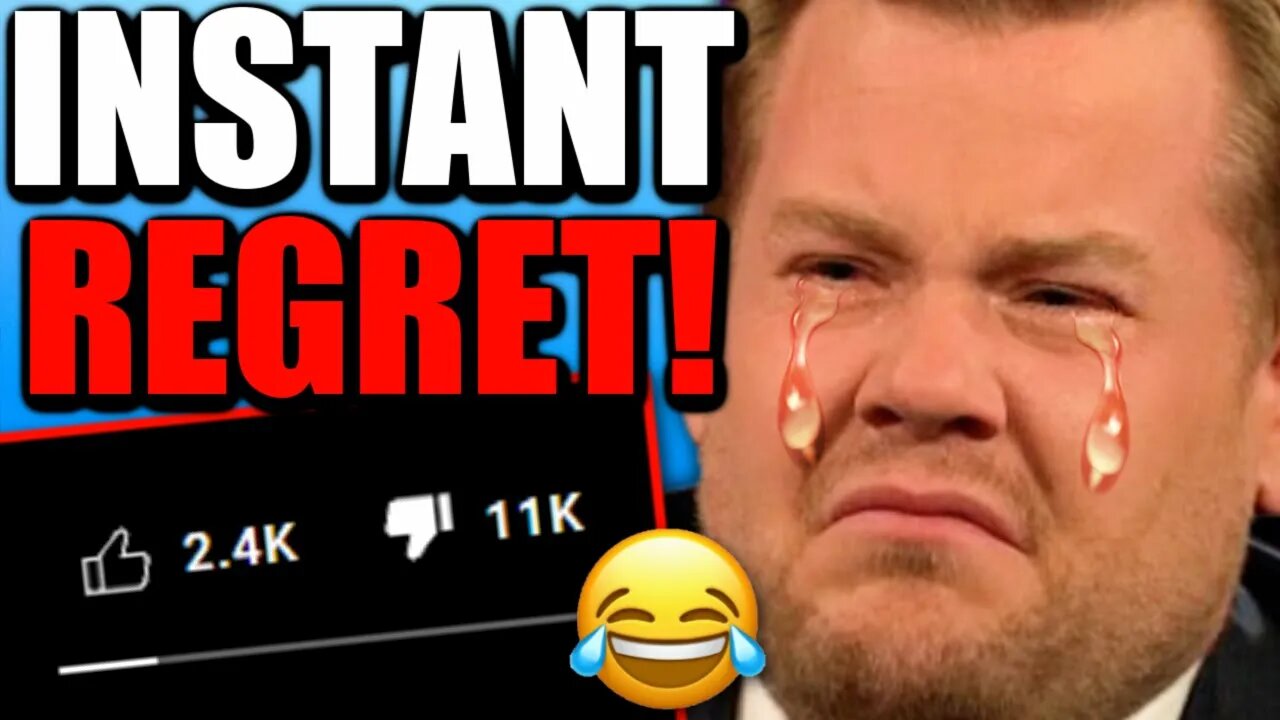 James Corden Gets DESTROYED for HILARIOUSLY BAD Apology Video - MAJOR BACKLASH