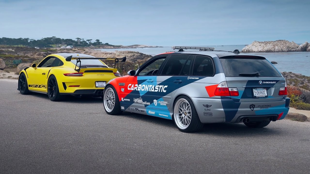 2 Car Solution | GT3RS and E46 M3 Wagon from Carbontastic [4K]