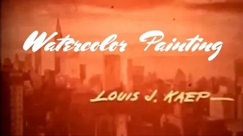 How to Watercolor Paint by a Professional Watercolor Artist - Louis J Kaep