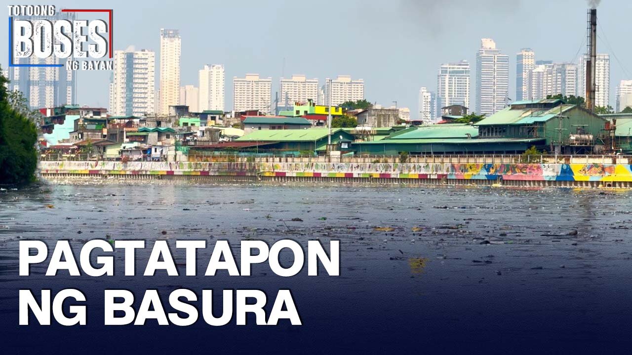 Operasyon ng Pasig River ferry service, apektado dahil sa sobrang kapal ng basura sa Ilog Pasig