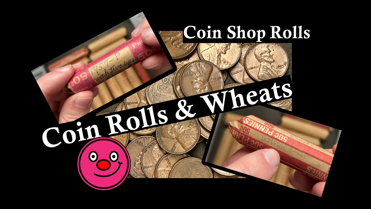 Coin Rolls with Wheaties! - 13 Coin Shop Rolls