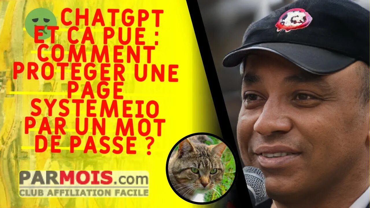 𤢠ChatGPT et ça pue : comment proteĢger une page SystemeIO par un mot de passe ?