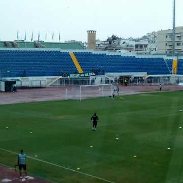 Η πράσινη κερκίδα στο Περιστέρι