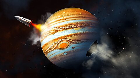 Could a spaceship fly through a gas giant like Jupiter?