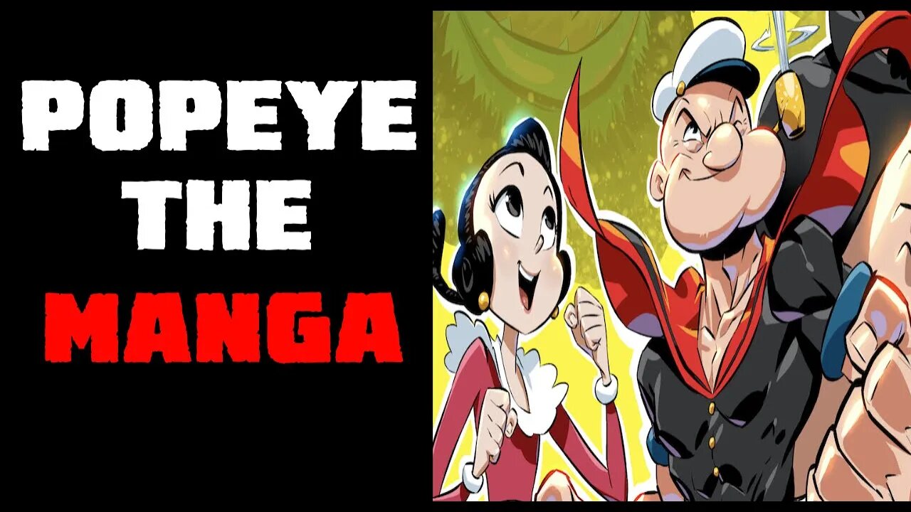 Popeye Gets a Manga Adaptation