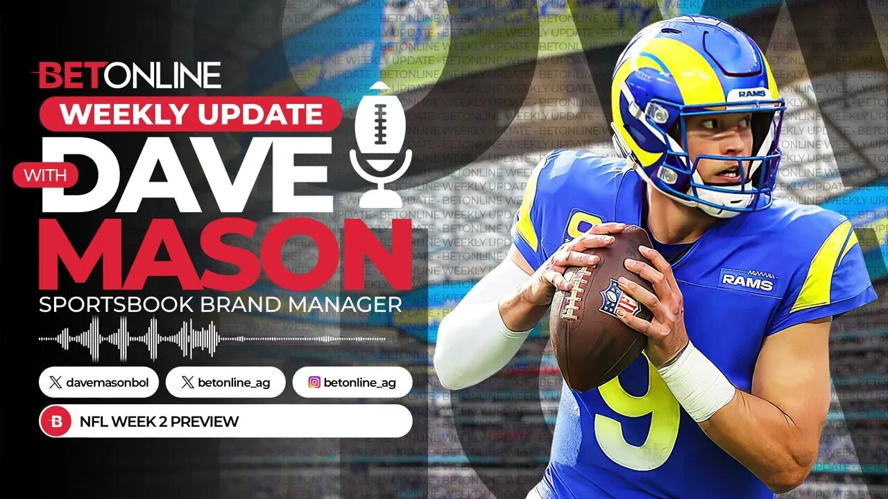 75% Of Action On Chiefs to Cover Against Jags on Week 2 | BetOnline Weekly Update with Dave Mason