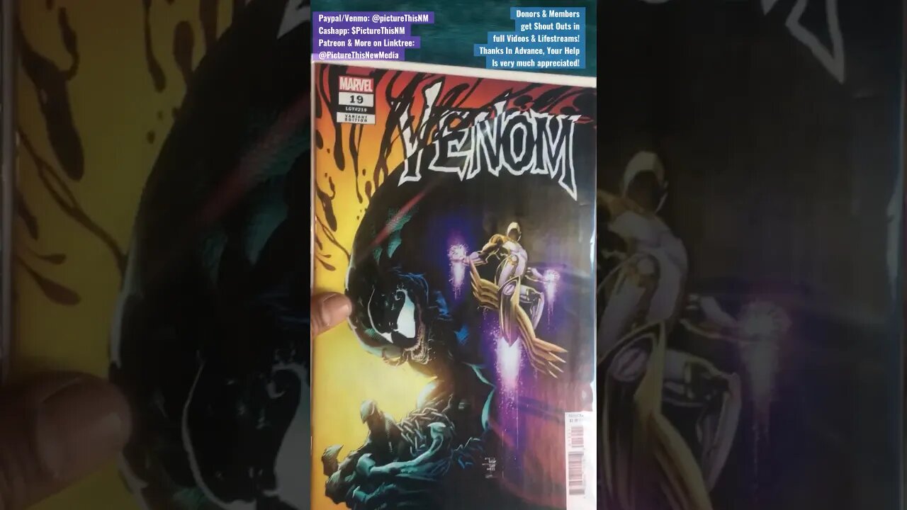 My 5/17/23 New Comic Book day Haul | PTNM #shorts #ncbd #venom #DC #maleficent #spawn