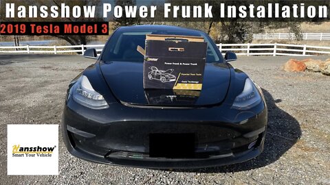 Model 3 Tesla(2019) Hansshow Frunk Step by Step Tutorial - DIY