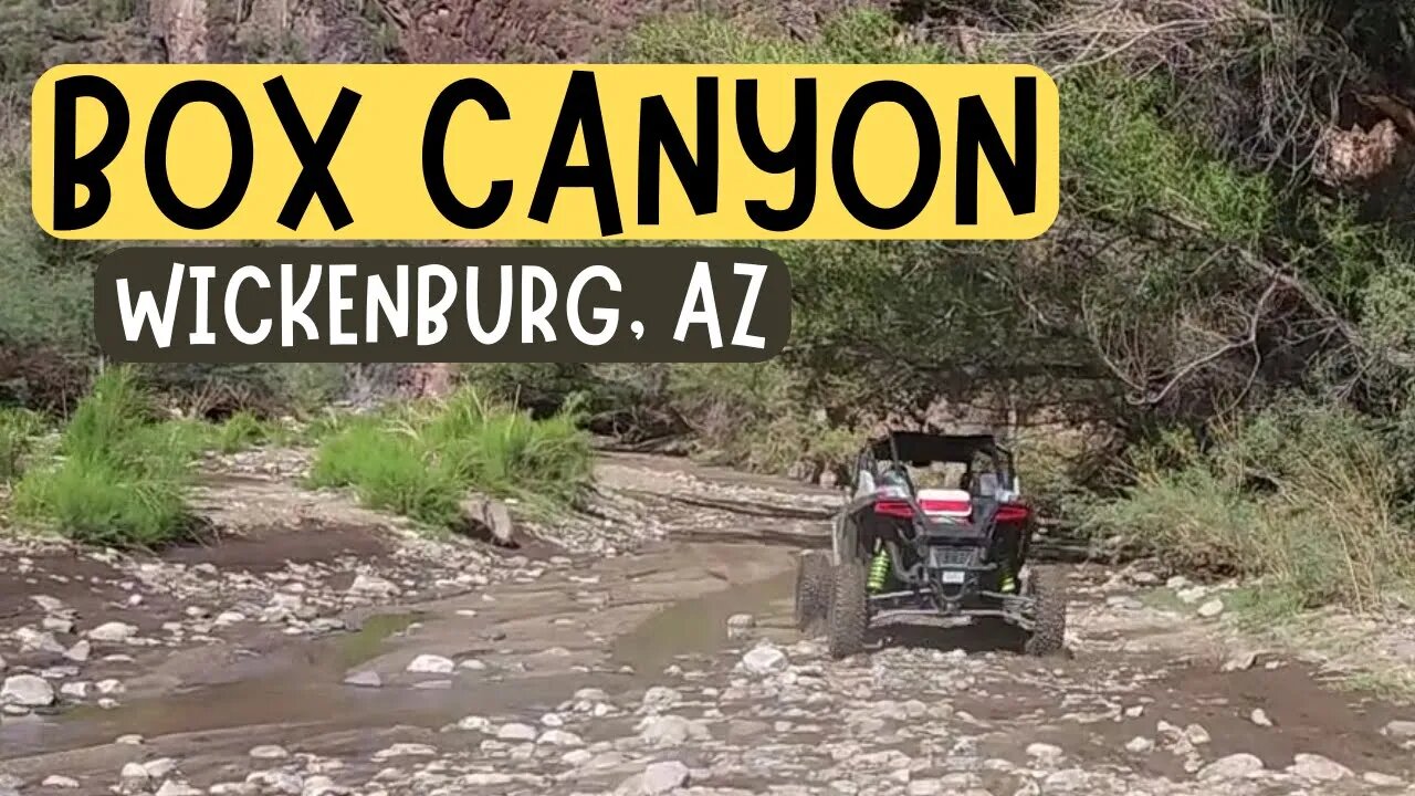 UTV BOX CANYON outside Wickenburg ☀️🌵 Arizona - Small Town Polaris Adventure