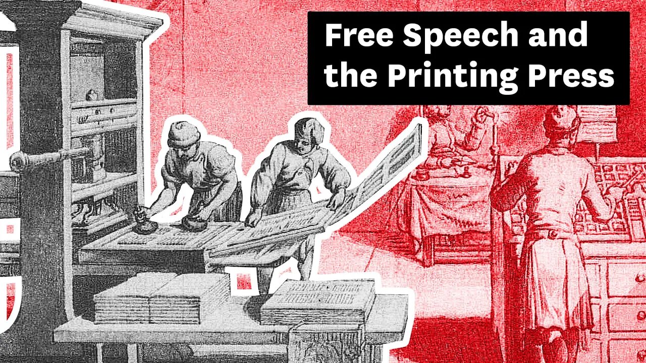 How the printing press ushered in a free speech revolution