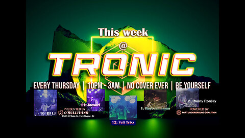 Tronic Thursdays