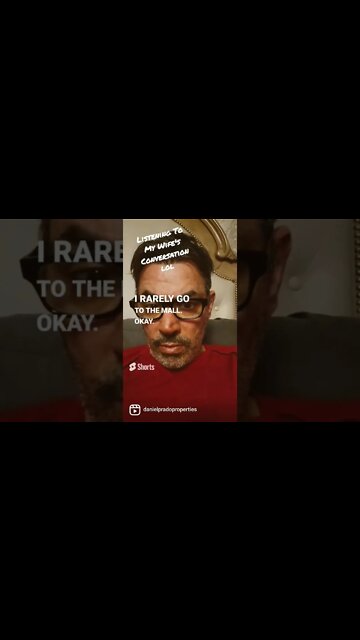 Listening to my wife's conversation WITH CAPTIONS lol