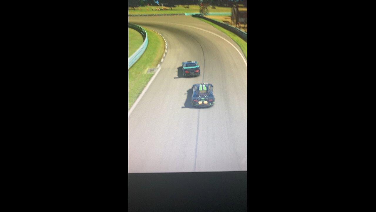 Me in the McLaren vs amg