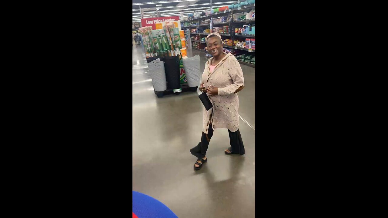 I love when she Play around in the store