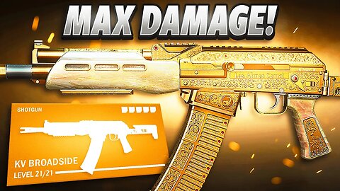 This KV BROADSIDE Build has MAX DAMAGE! *Best KV Broadside Class Setup & Loadout* -MW2