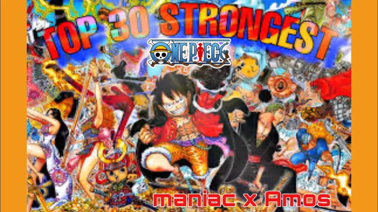 ONE PIECE TOP 30!!! ft. couldbeamos