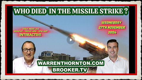 WHO DIED IN THE MISSILE STRIKE WITH WARREN THORNTON PAUL BROOKER