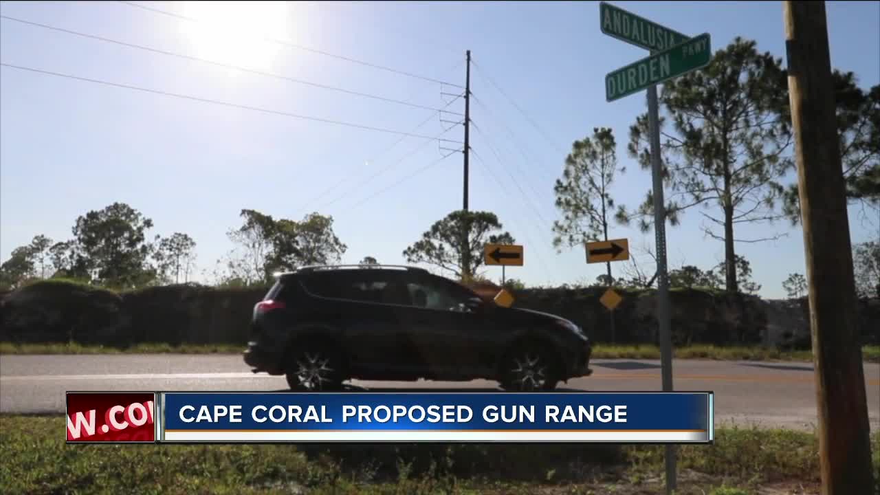 Cape Coral Police are seeking approval for a new gun range