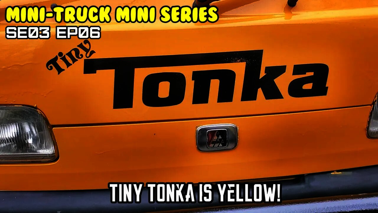 Mini-Truck (SE03 EP07) Jeffros Tiny Tonka is YELLOW, Minitruck Race!