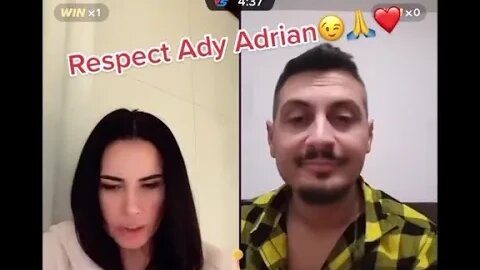 Oana Zăvoranu și Valentino pe live TikTok ❤️