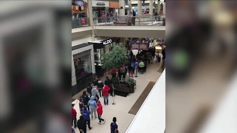 Hundreds line up for grand opening of Buffalo Kids store at Walden Galleria