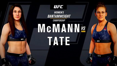 EA Sports UFC 3 Gameplay Miesha Tate vs Sara McMann