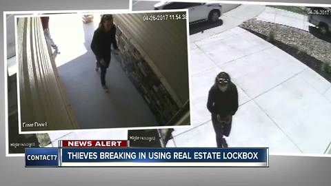 Thieves breaking into homes are using real estate lockboxes