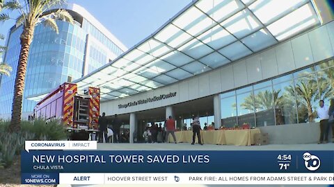 New Chula Vista hospital tower critical to care