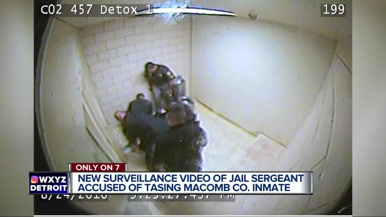 More disturbing video show another tasering inside the Macomb County Jail by sergeant facing charges