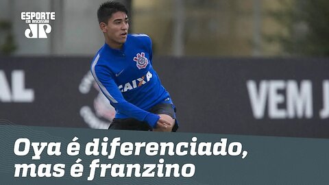 Fabricio Oya é diferenciado, mas é franzino e talvez não esteja pronto