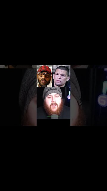 Nate Diaz talking to Yoel Romero - MMA Guru Impressions