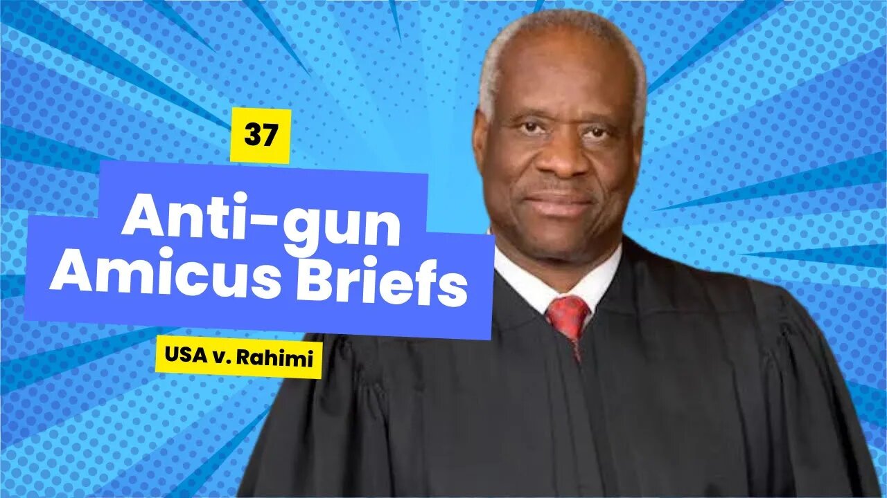 Anti-gunners File 37 SCOTUS Amicus Briefs!