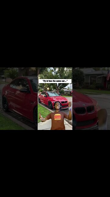 “The same car” HAHA