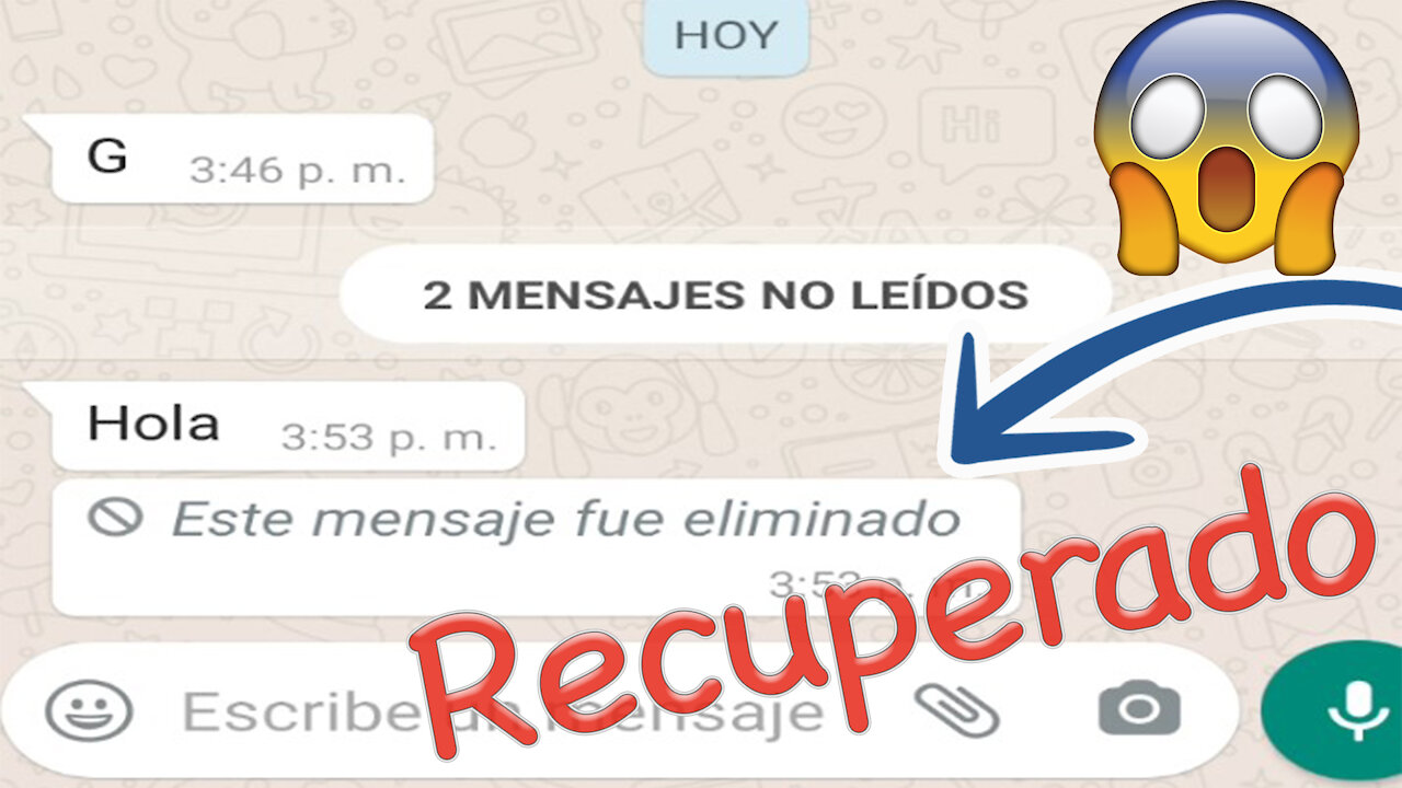 Recuperar Mensajes Eliminados de Whatsapp