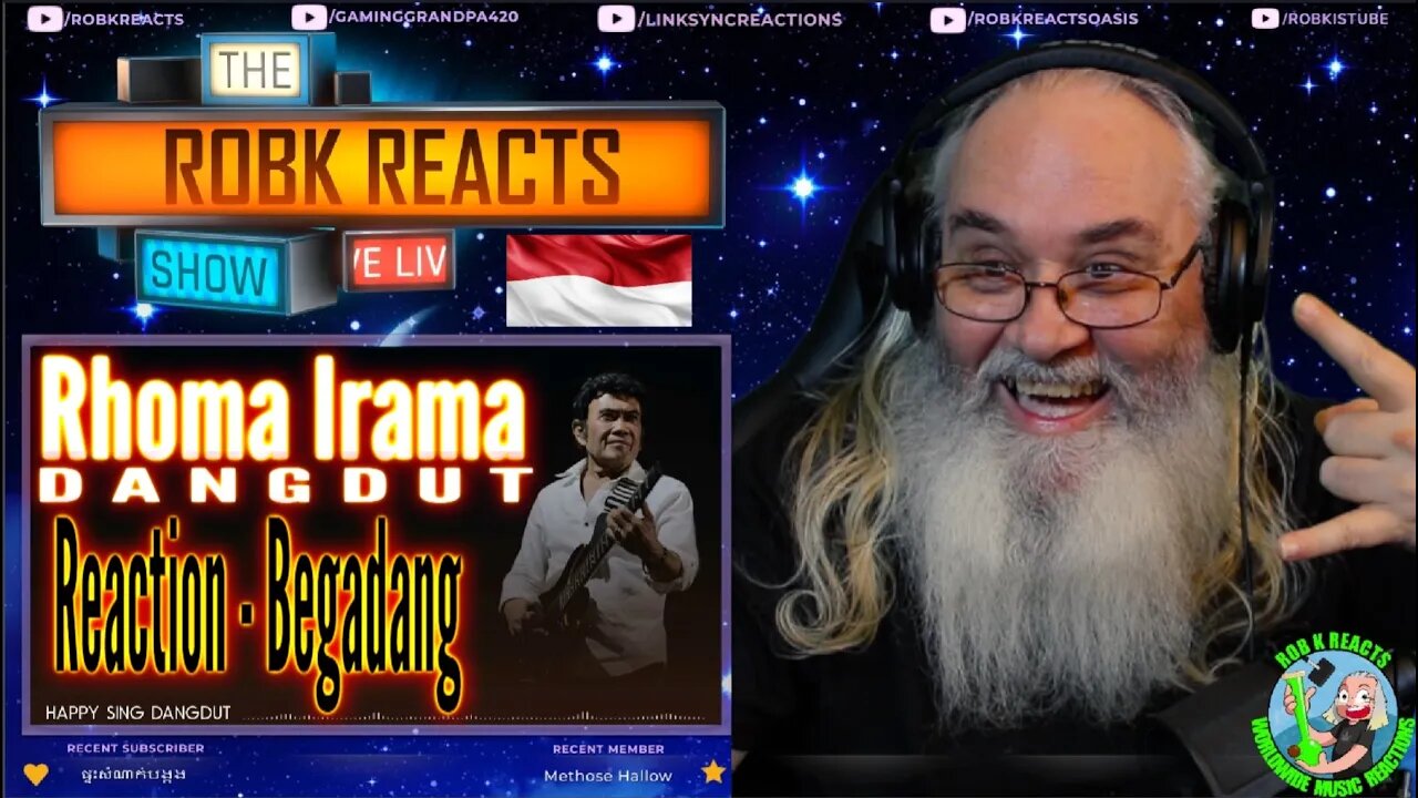 Rhoma Irama Reaction - Begadang - First Time Hearing - Requested