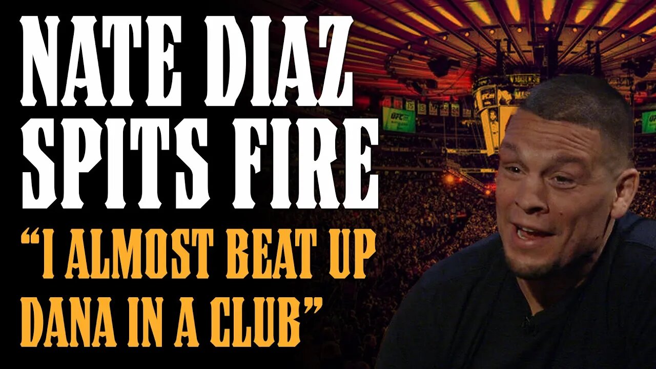 Nate Diaz SHOCKS the WORLD in Best MMA Interview EVER!! (maybe)