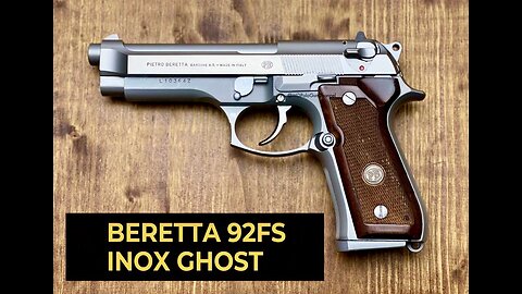 Beretta 92FS Inox Ghost - All Stainless 9MM