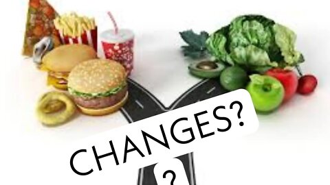 Making some changes to my diet