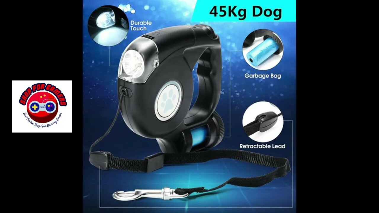 Extendable Retractable Dog Leash