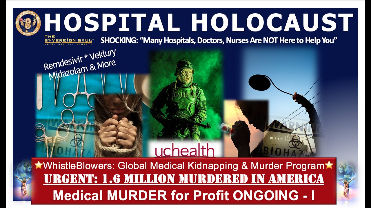 HOSPITAL HOLOCAUST Pt 1. The Medical Kidnapping & Murders Happening in USA, 1300+ Cases Documented