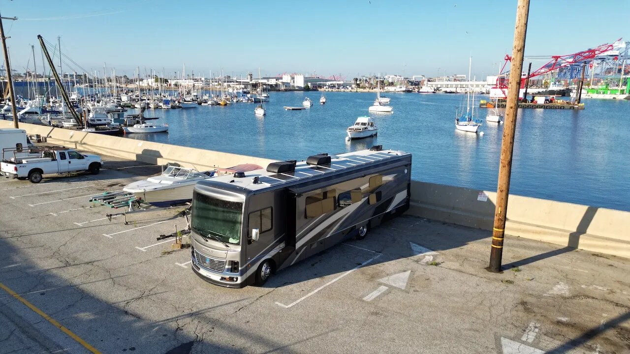 Enjoying Waterfront Boondocking in Los Angeles, CA