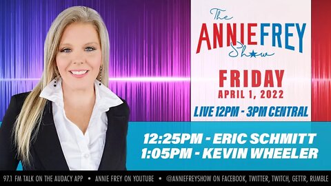 Mandates continue to fall, Sports, and Mac and Cheese Ice Cream 😳🍦 • Annie Frey Show 4/1/22