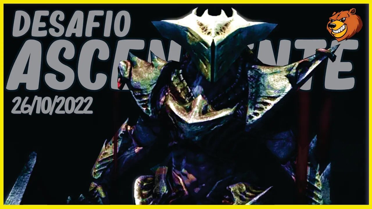 DESTINY 2 │ DESAFIO ASCENDENTE RECANTO DO AFELIO OVOS E OSSOS 26/10/2022