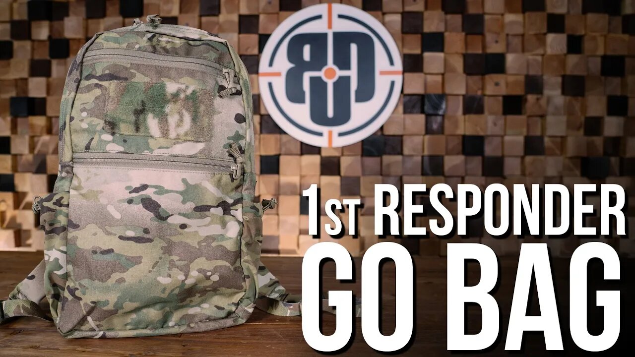 1st Responder Go Bag Featuring Navy Seal Don Mann