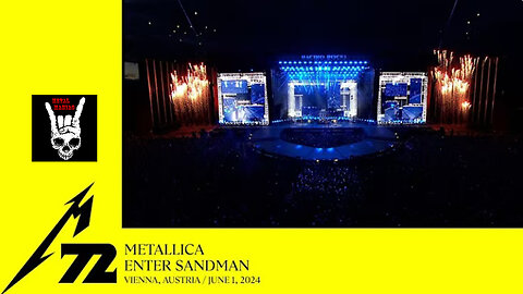 Metallica - Enter Sandman (Vienna Austria - June 1 2024)