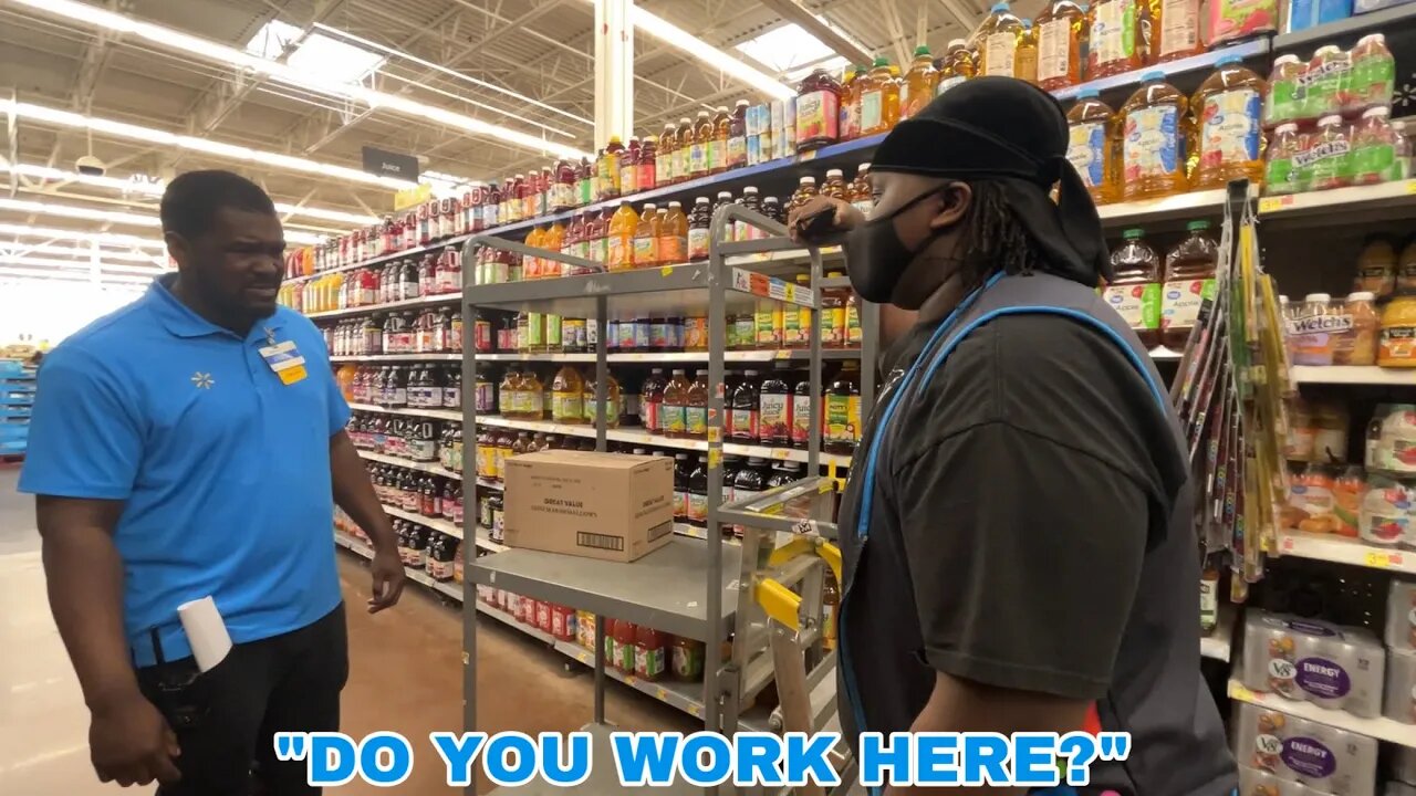 Fake Walmart Employee Prank!