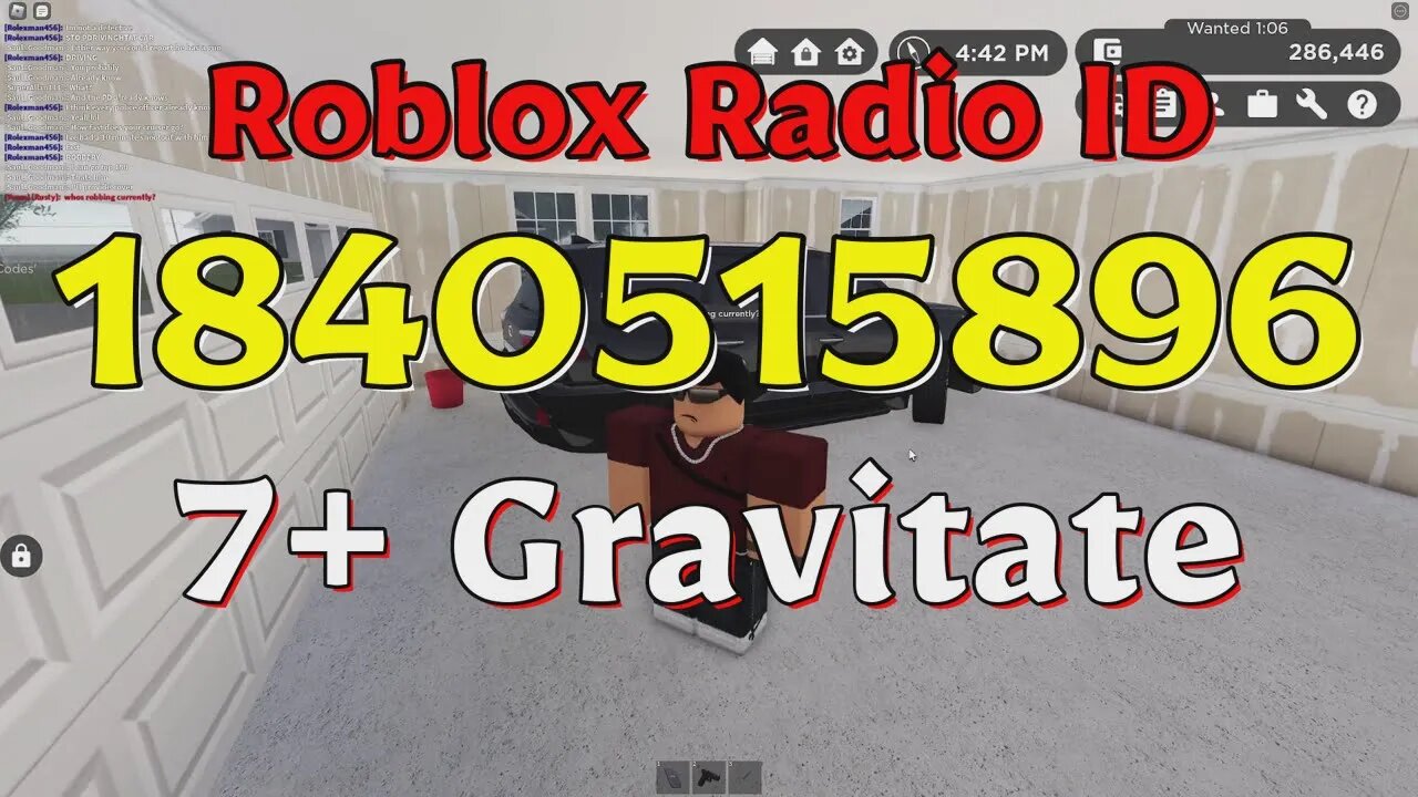 Gravitate Roblox Radio Codes/IDs