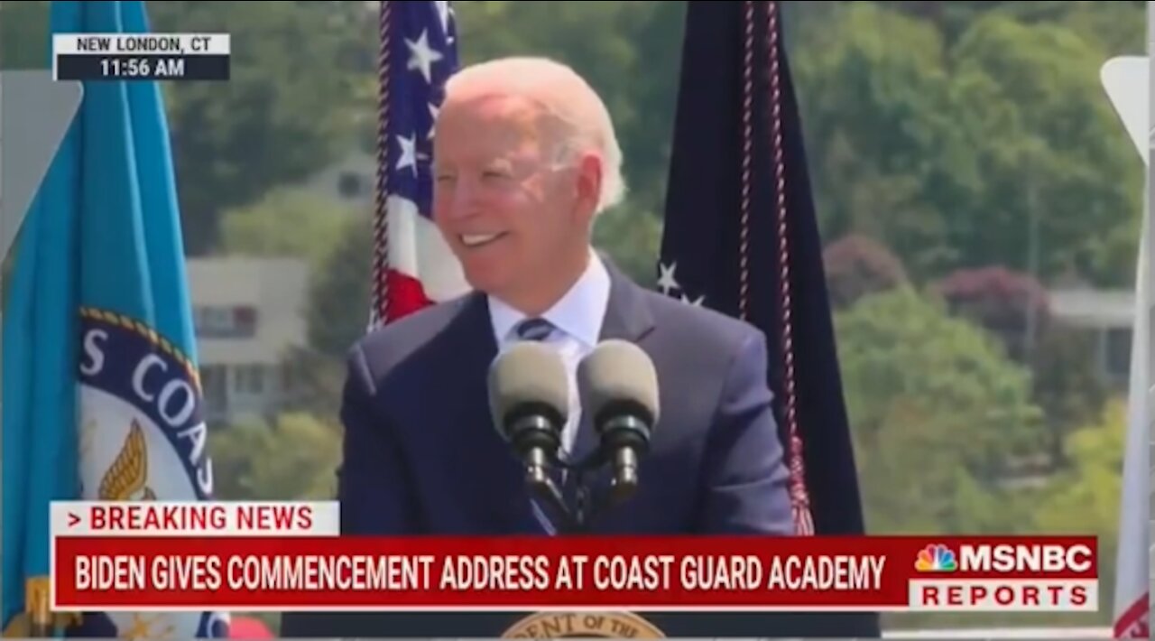 Biden to Coast Guard Cadets: You're a real dull class"-1493