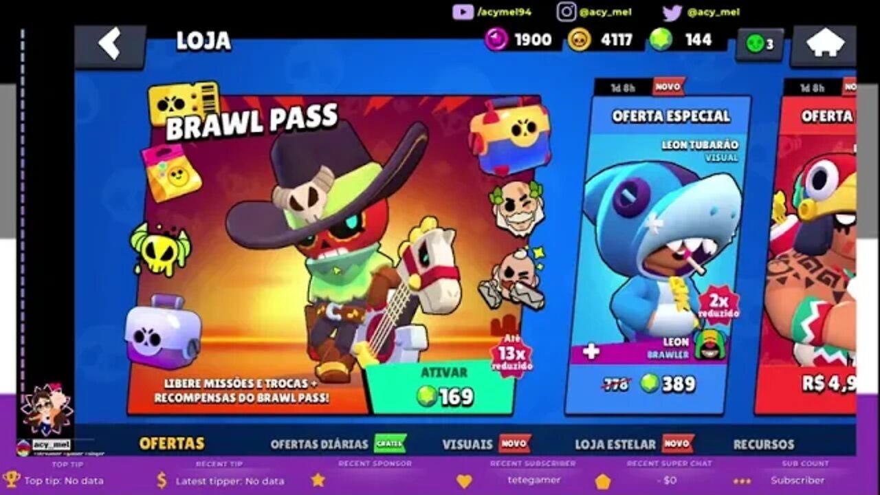 ✴️🎮 Bora jogar 🎮 #brawlstars ✴️